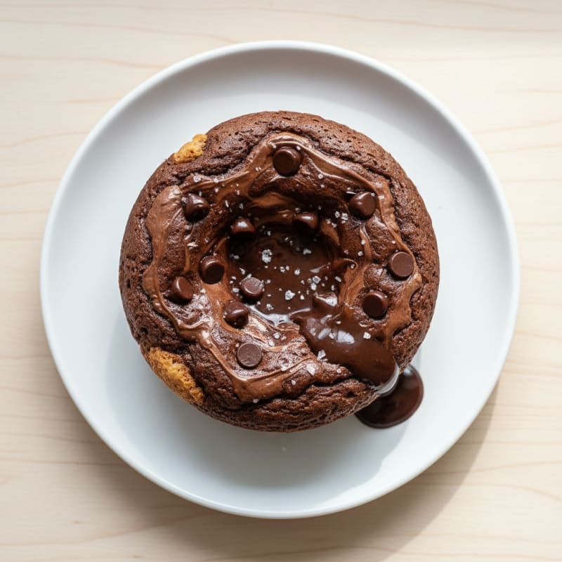 Creamy Chocolate Protein Mug Cake