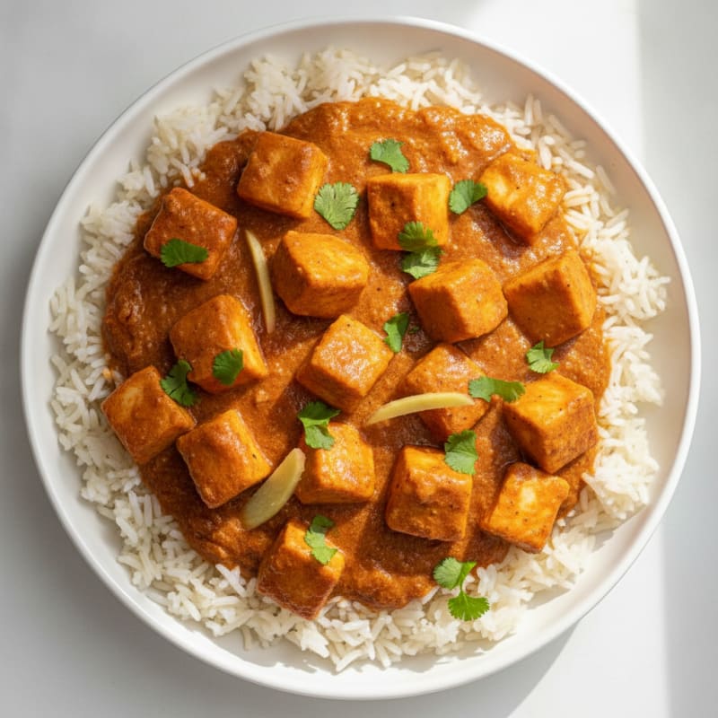 Spiced Butter Chicken with Basmati Rice