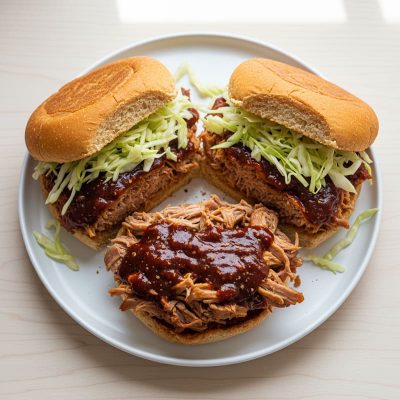 Smoky BBQ Pulled Pork Sandwiches