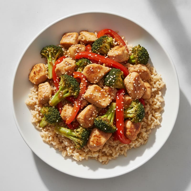 Ginger-Garlic Chicken Stir-Fry
