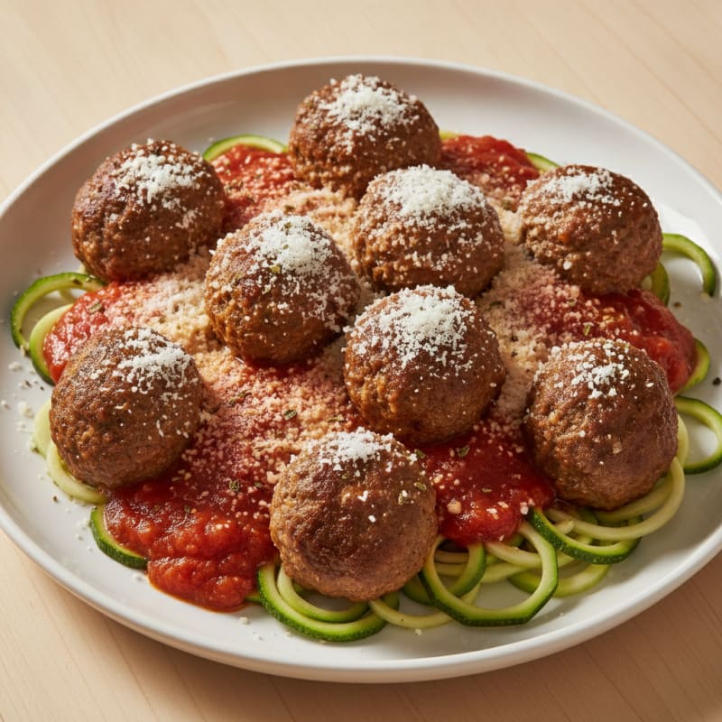 Italian-Style Angus Meatballs with Romano Cheese