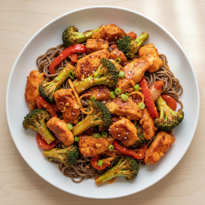 Spicy Gochujang Chicken Stir-Fry