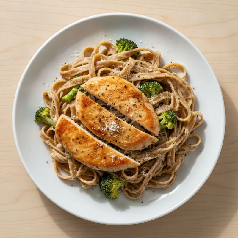 Chicken Alfredo Fettuccine Pasta
