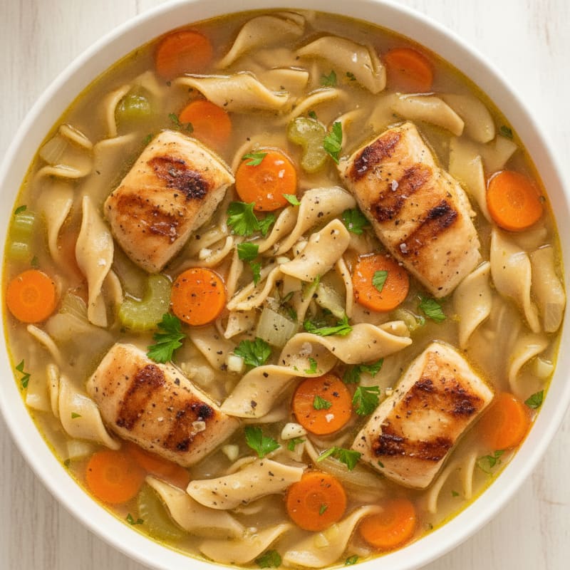 Hearty Chicken Noodle Soup