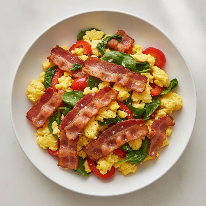 Hearty Bacon and Egg Scramble