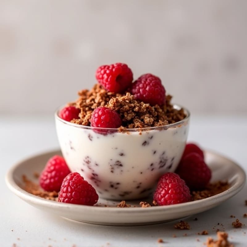 Silky Chocolate Protein Yogurt Parfait