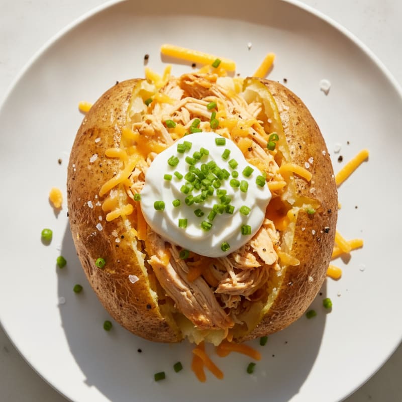 Protein-Packed Loaded Baked Potato