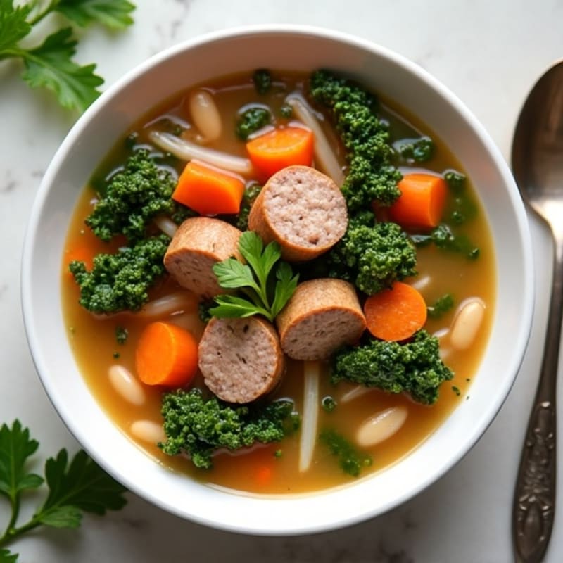 Hearty Kale and White Bean Soup