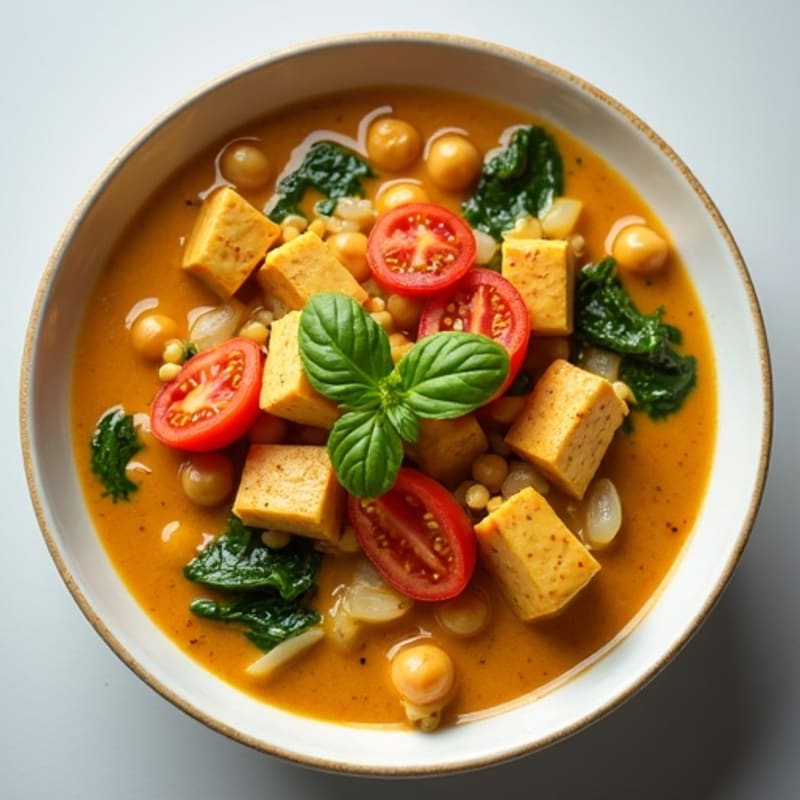 Creamy Chickpea Coconut Curry Stew