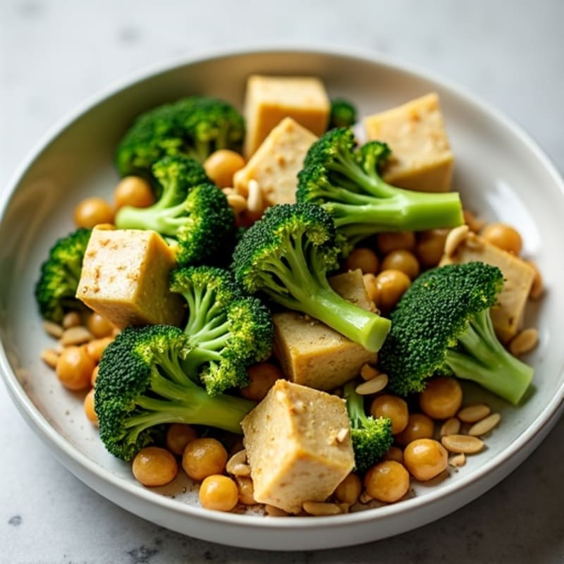 Garlic-Lemon Sautéed Broccoli with Toasted Pine Nuts