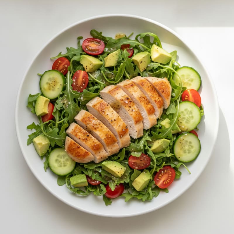 Quick Lemon Herb Chicken Salad