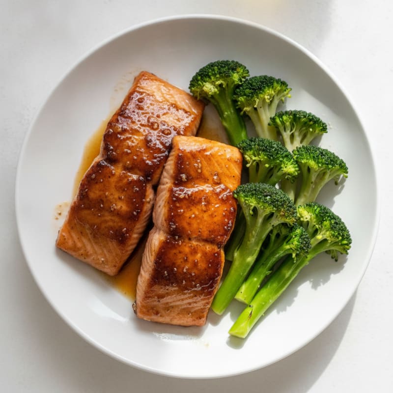 Brown Sugar Glazed Salmon
