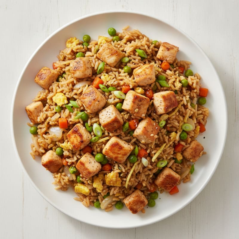 Savory Chicken and Vegetable Fried Rice