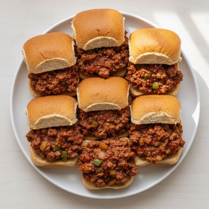 Classic Sloppy Joe Sliders
