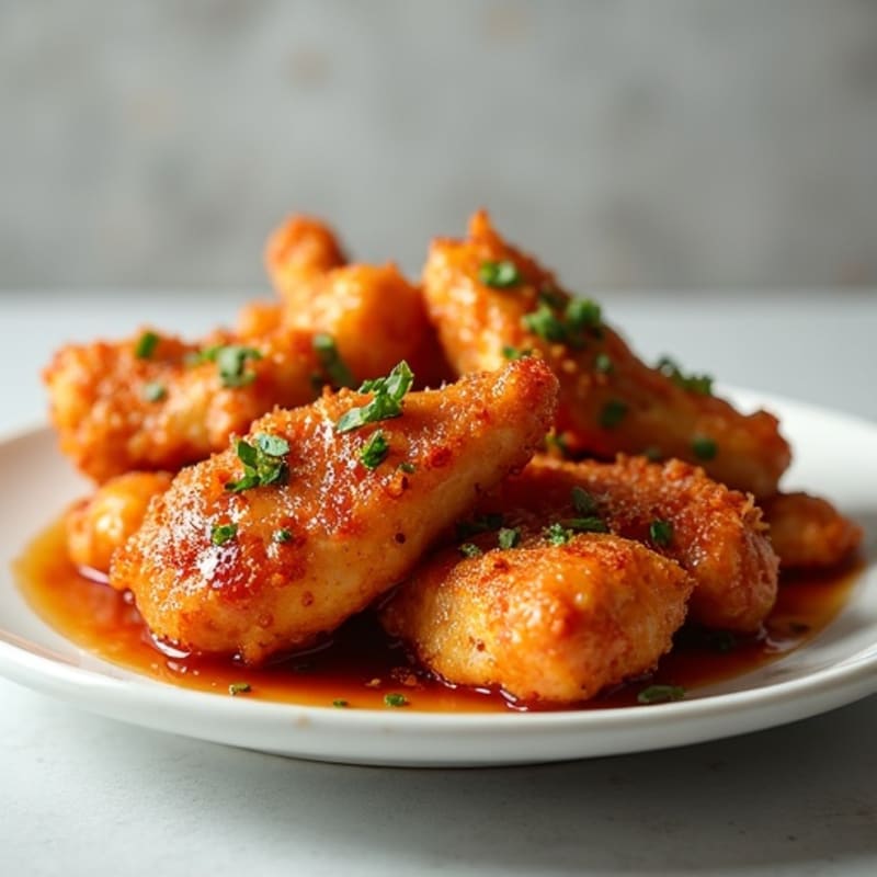 Crispy Baked Sweet and Sour Chicken