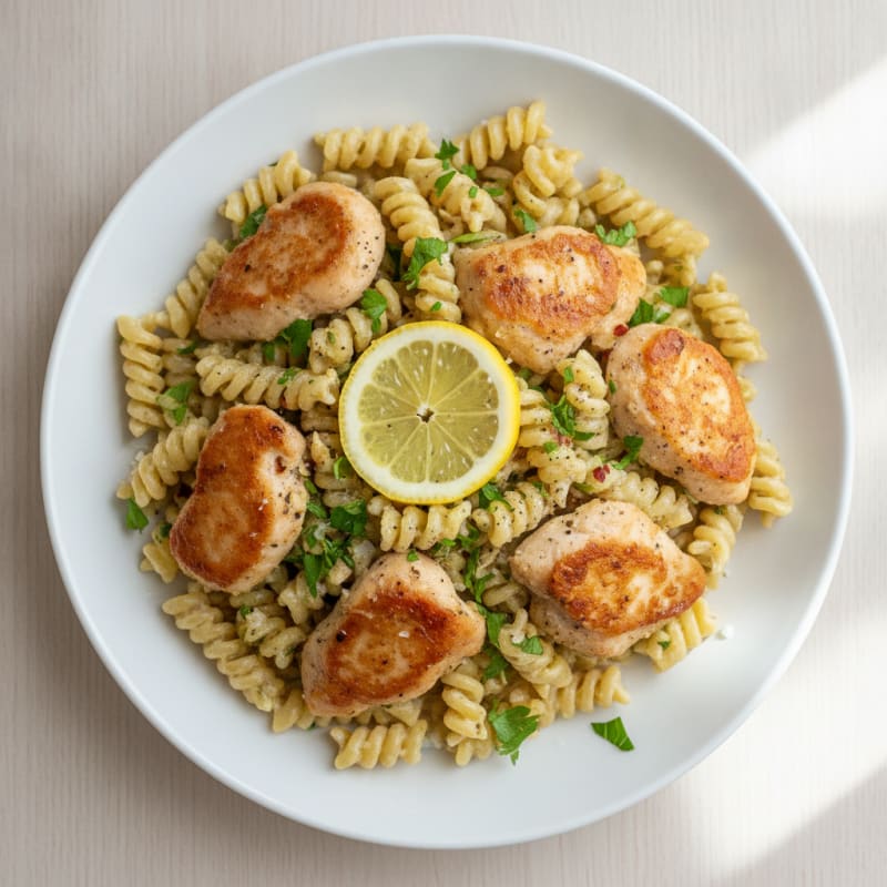 Garlic Herb Butter Pasta