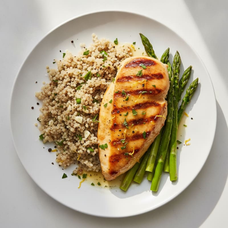 Grilled Chicken with Lemon-Herb Marinade