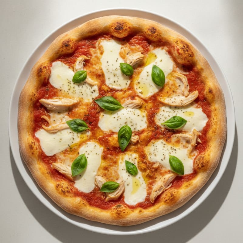 Classic Margherita Pizza with Fresh Basil