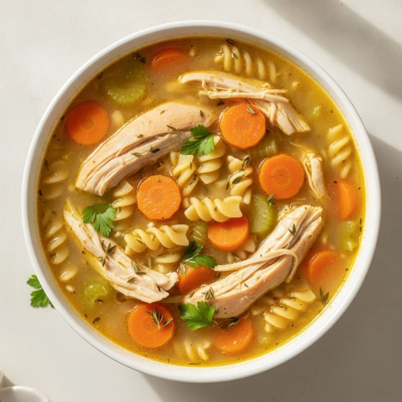 Homestyle Chicken Noodle Soup