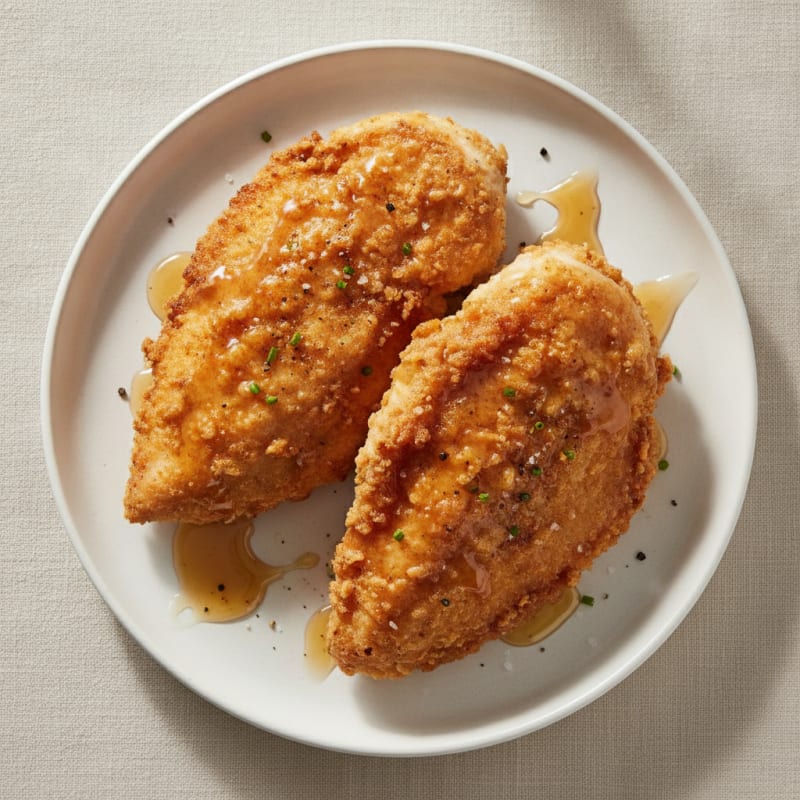 Buttermilk Fried Chicken with Honey Glaze