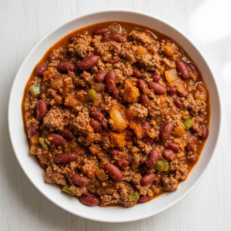 Tender Slow-Cooked Smoky Beef Chili