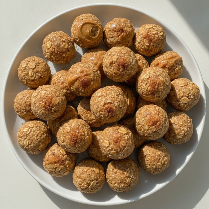 Peanut Butter Oat Protein Bites