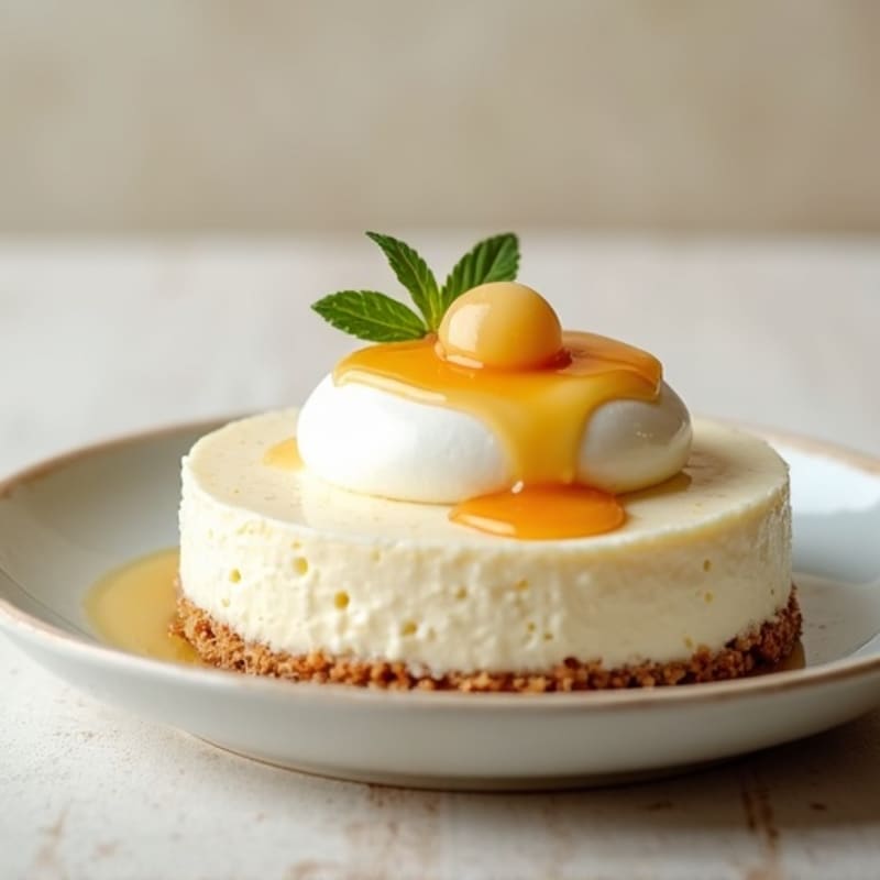 Creamy Greek Yogurt Protein Cheesecake