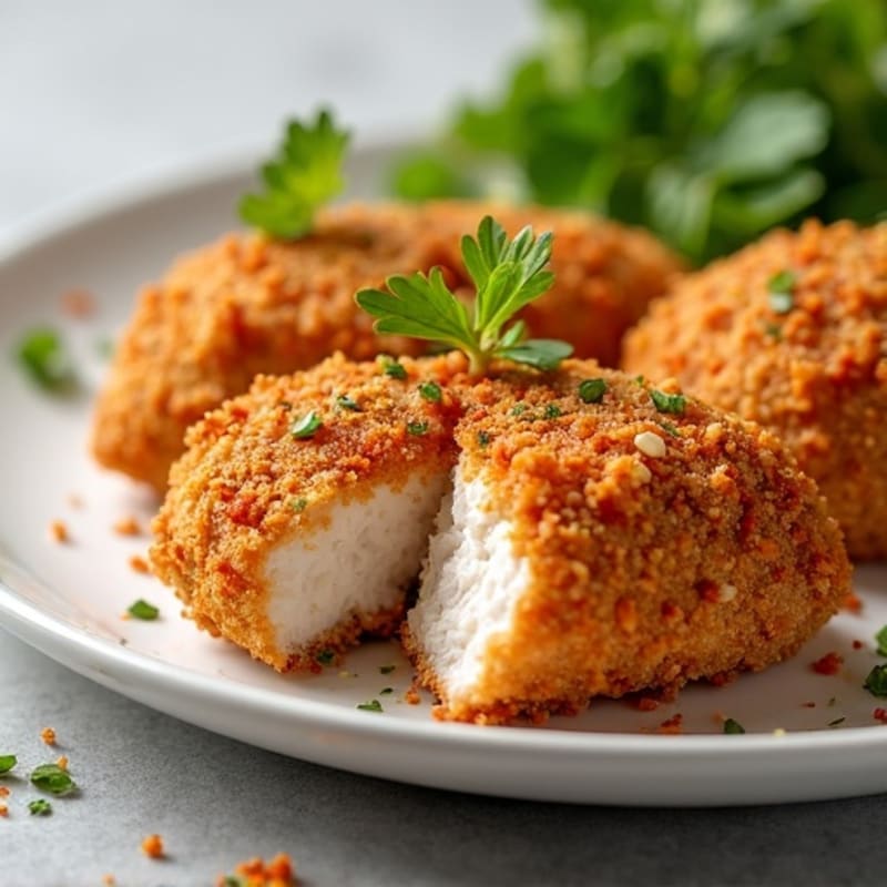 Crispy Oven-Baked Almond-Crusted Chicken