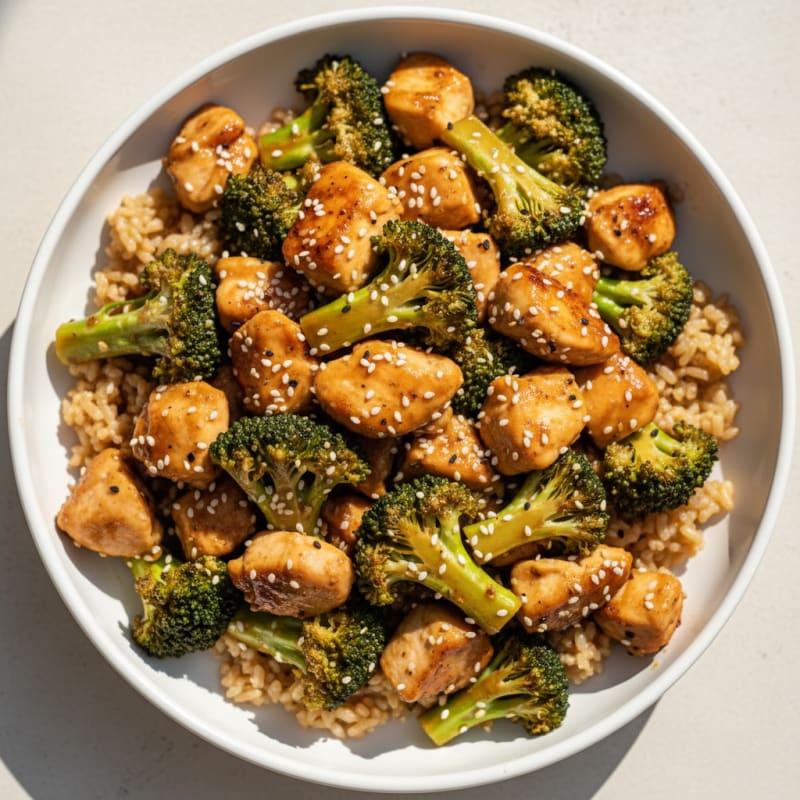 Teriyaki Chicken and Broccoli Stir-Fry