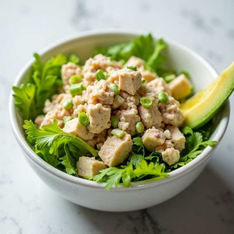 Fresh Creamy Avocado Tuna Salad