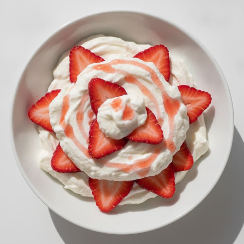 Protein Fruit Yogurt Parfait with Collagen Powder