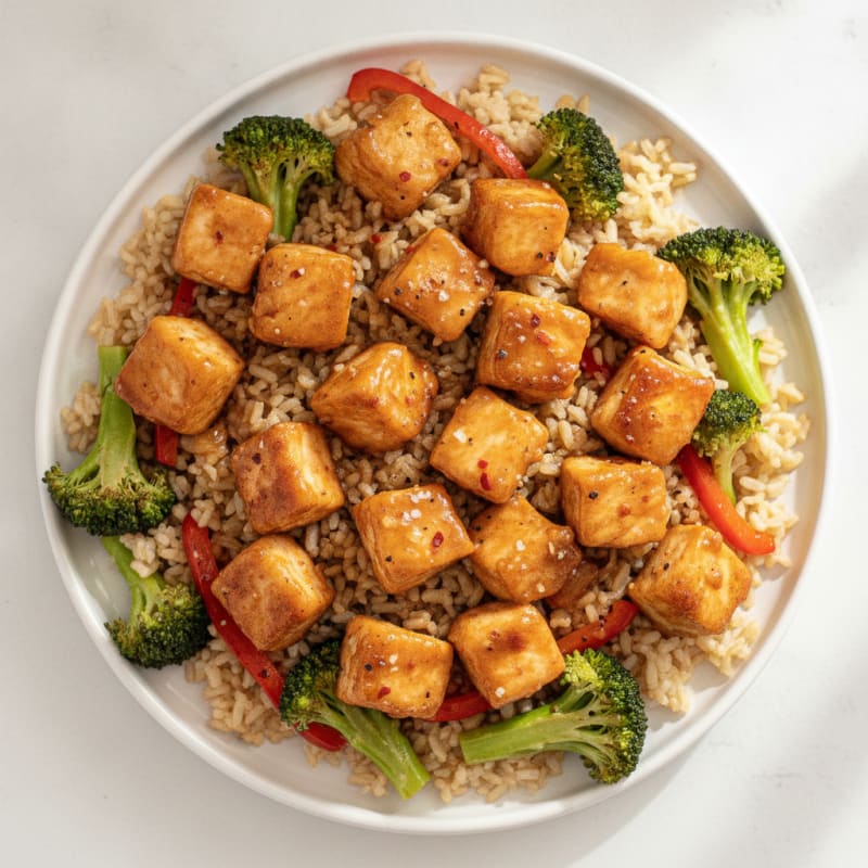 Clean General Tso's Chicken Stir-Fry