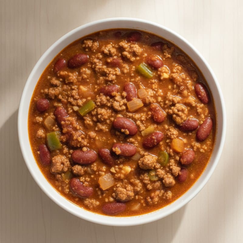 Hearty Beef and Bean Chili