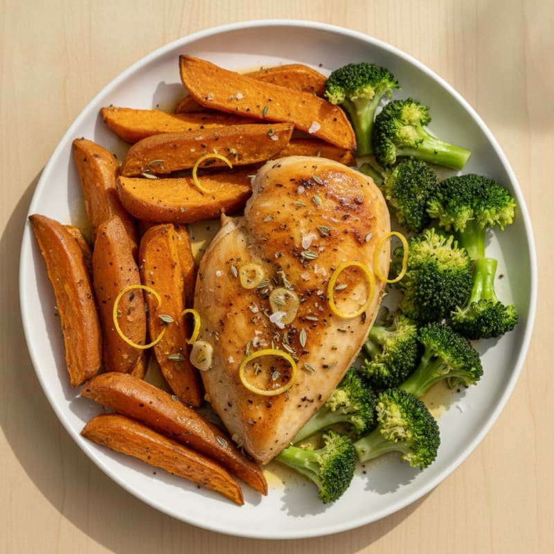 Lemon-Herb Roasted Chicken Breast