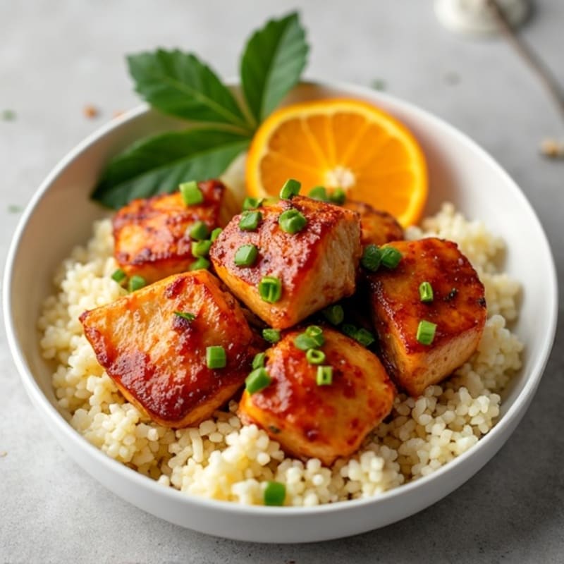Healthy Sticky Orange Chicken