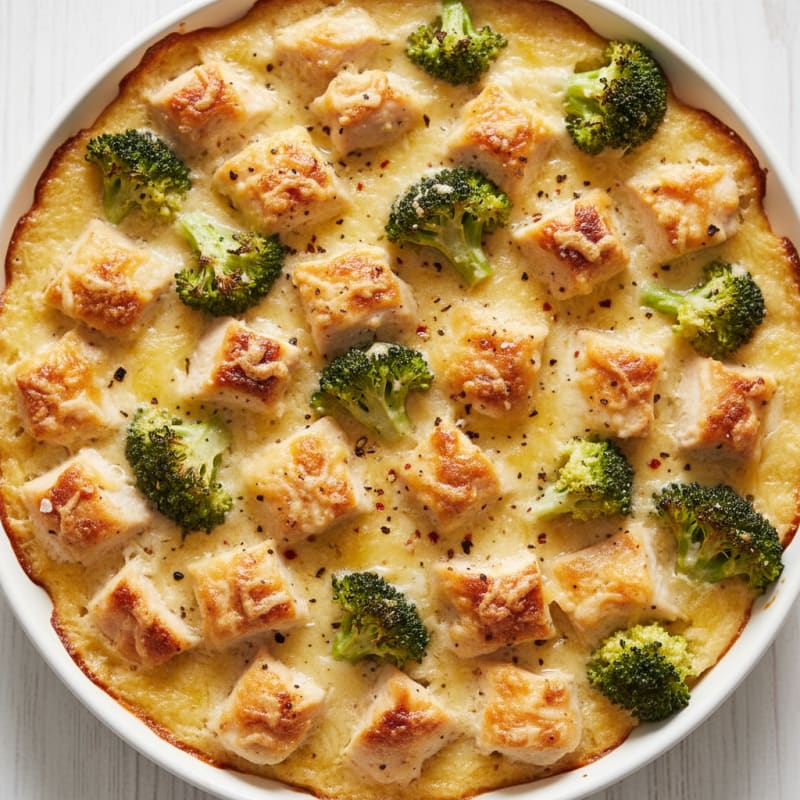 Creamy White Cheddar Chicken Bake