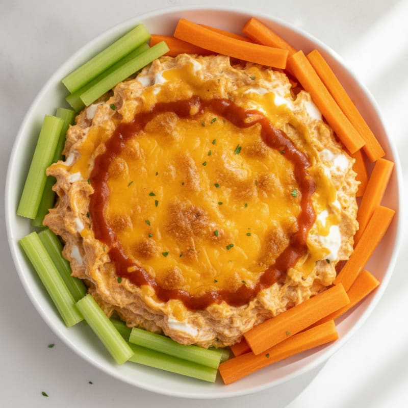 Buffalo Chicken Dip with Cream Cheese