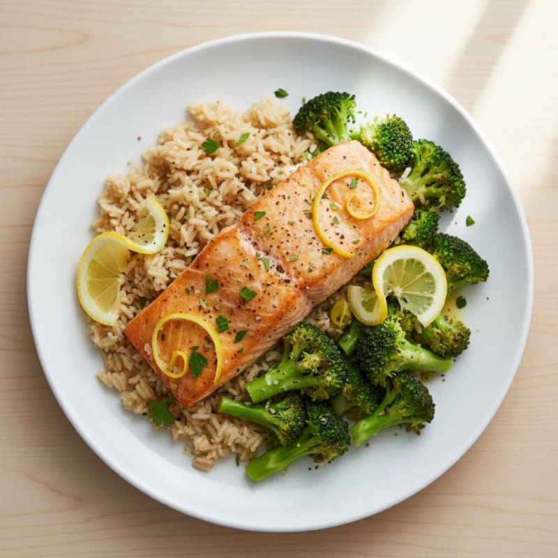 Sheet Pan Lemon Herb Salmon