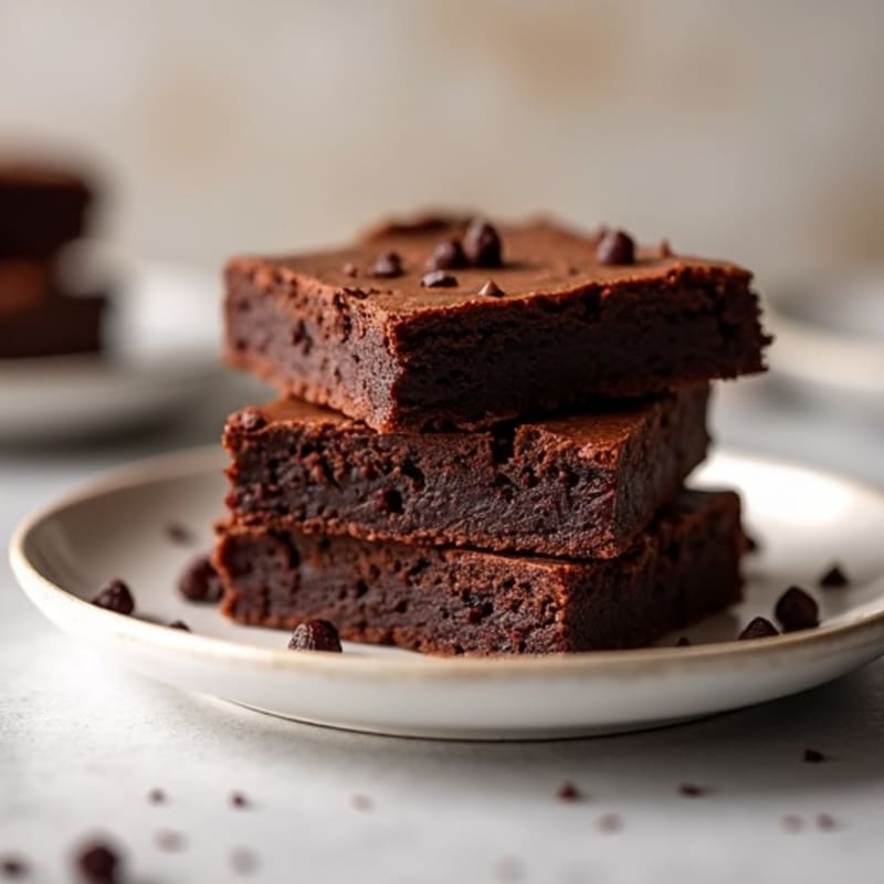 No-Guilt Dark Chocolate Sweet Potato Brownies