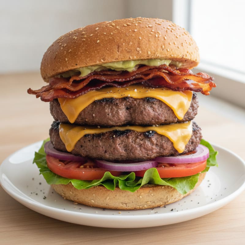 Double Bacon Cheeseburger