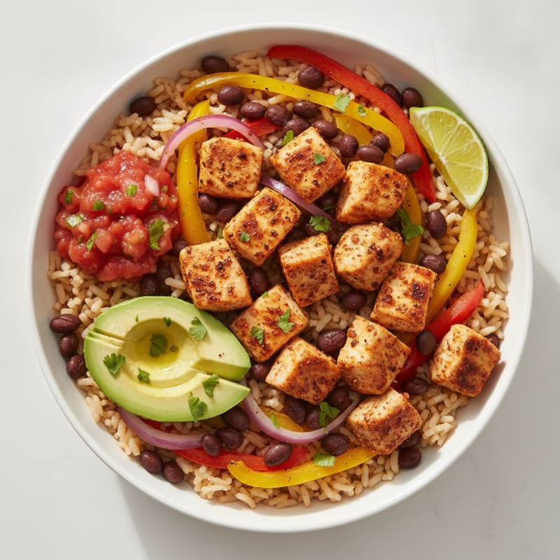 Southwest Chicken and Rice Bowl