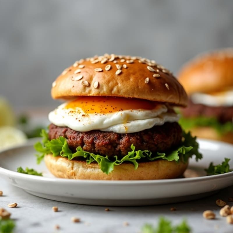 Smoky Black Bean Burgers