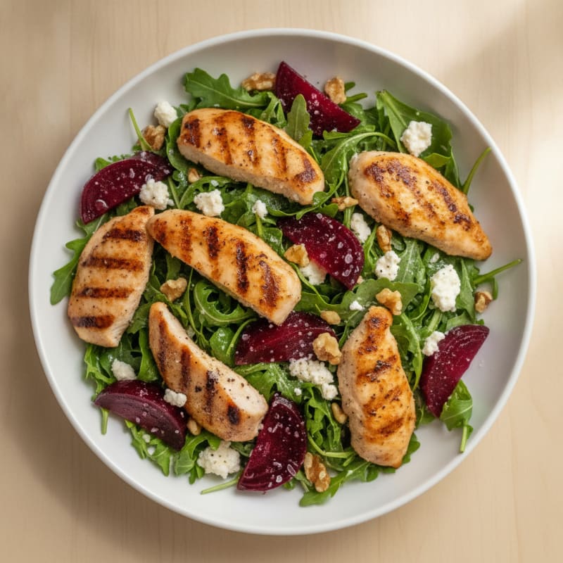 Pickled Beetroot and Feta Salad