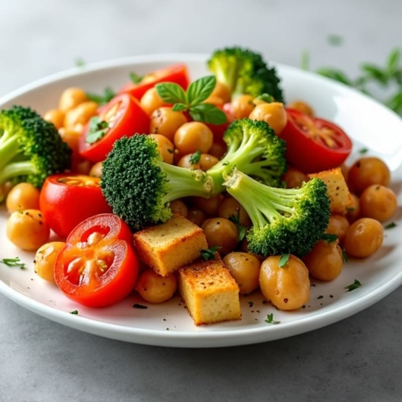 Crispy Herb Roasted Vegetables