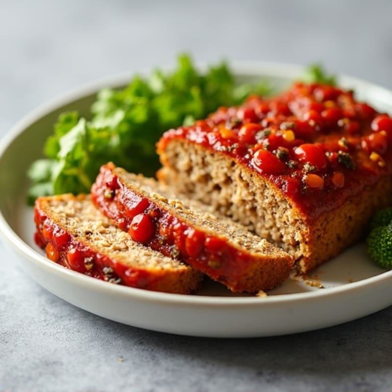 Healthy Baked Meat Loaf