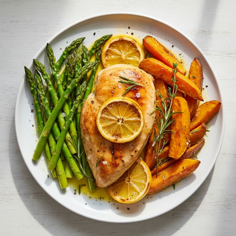 Zesty Lemon Herb Roasted Chicken