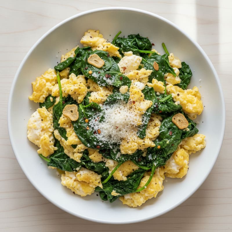 Savory Spinach and Egg Breakfast Bowl