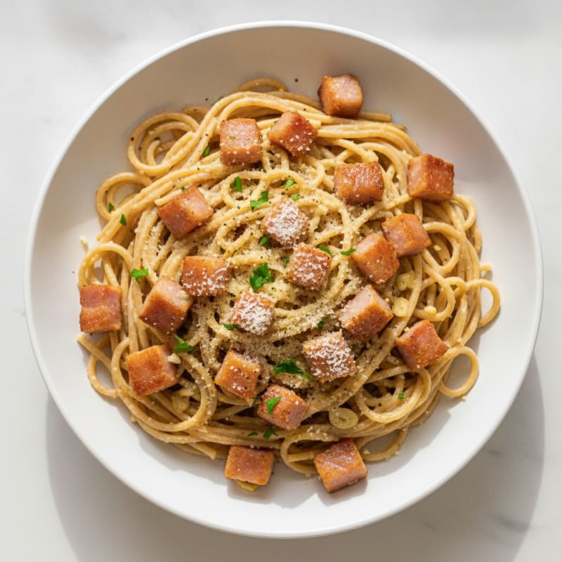 Classic Carbonara with Pancetta and Egg