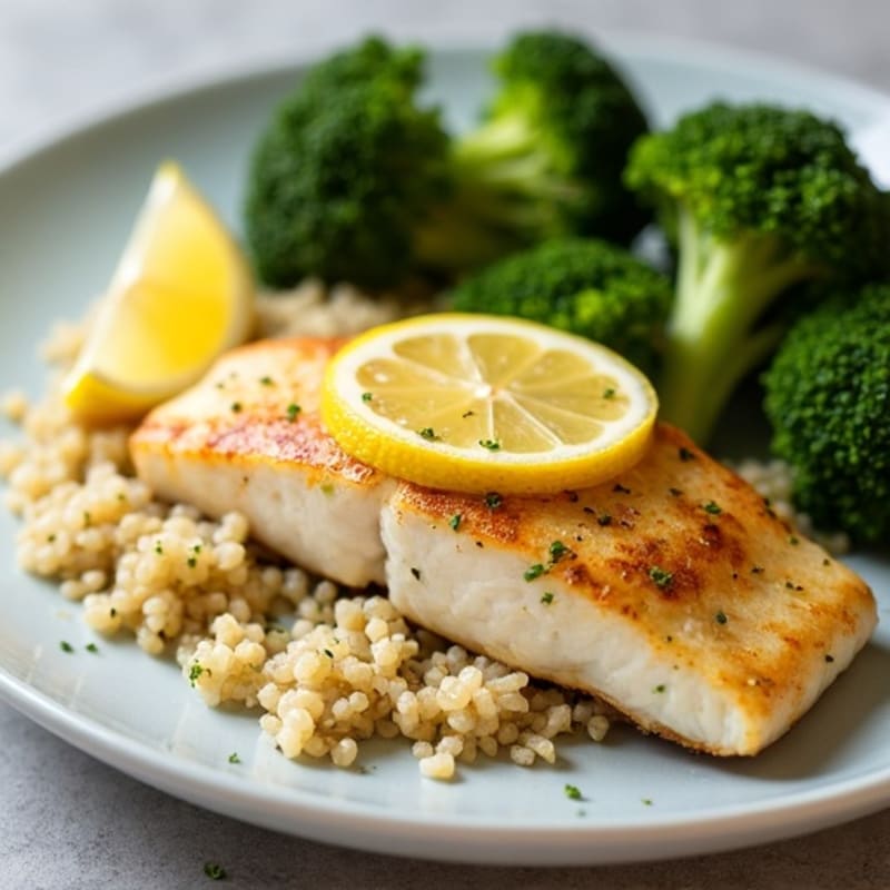 Pan-Seared Lemon-Garlic Tilapia