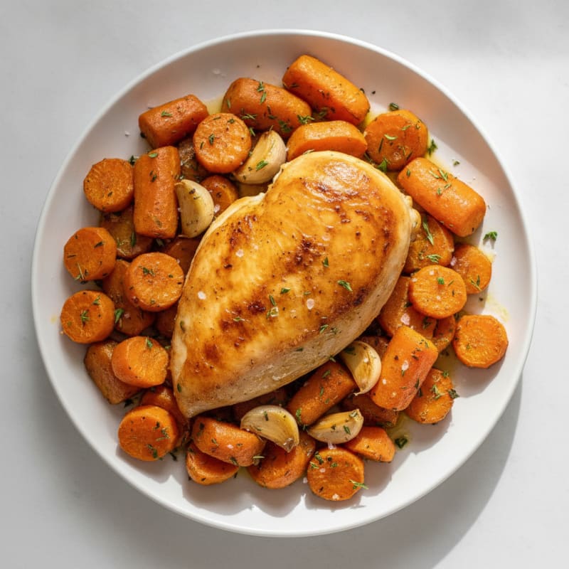 Herb-Roasted Chicken with Root Vegetables
